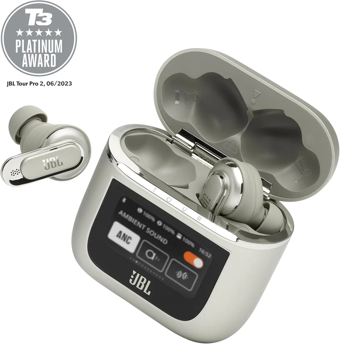 JBL Tour Pro 2 True Wireless Noise Cancelling Earbuds