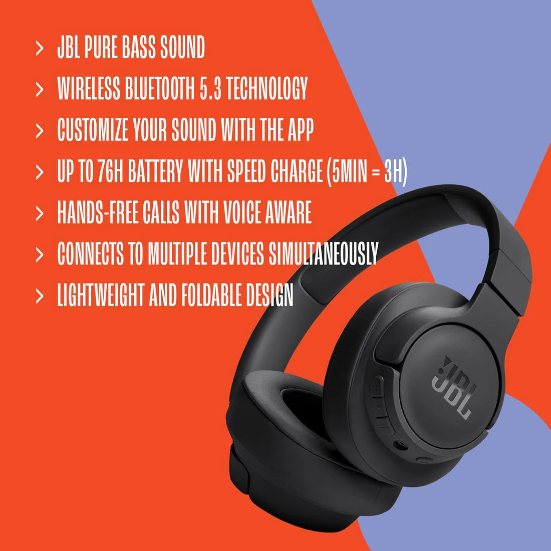 JBL Wireless Over-Ear Headphones