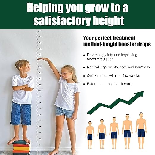 Height Booster Drops Grow Taller Naturally with Confidence